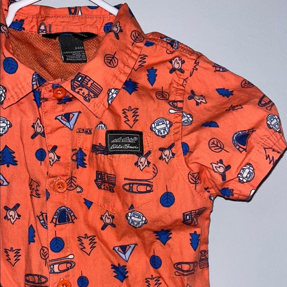 Eddie Bauer vibrant orange